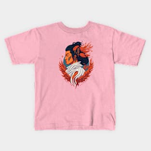 sketchy native concept art Kids T-Shirt